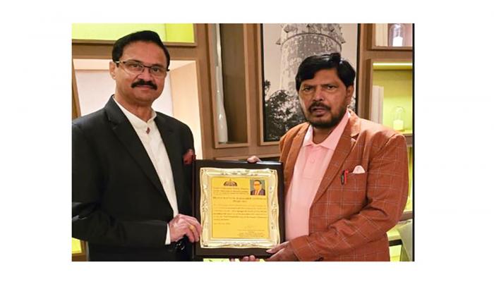 मसालाकिंग धनंजय दातार यांना यंदाचा भारतरत्न डॉ. बाबासाहेब आंबेडकर पुरस्कार