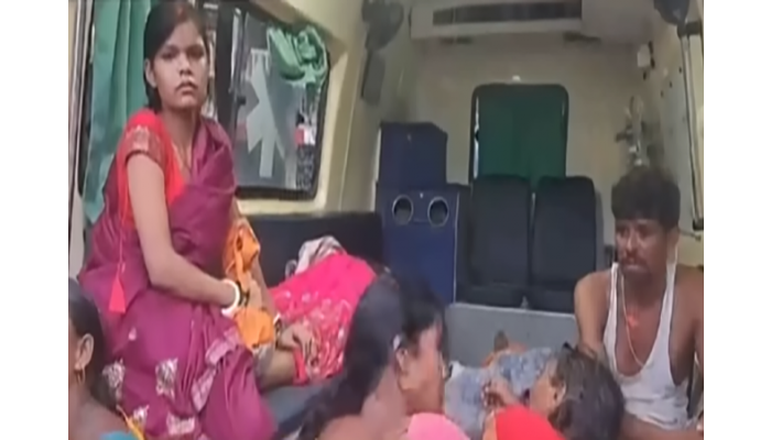 बिहारच्या जहानाबादमध्ये  सिद्धेश्वर मंदिरात चेंगराचेंगरी