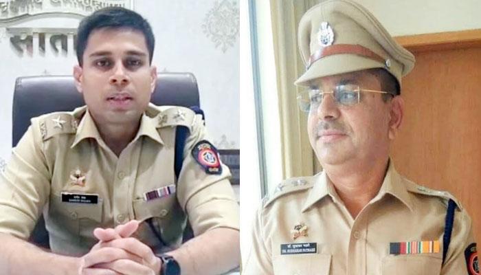 पोलीस अधीक्षक समीर शेख यांची बदली; सुधाकर पठारे सातारचे नूतन पोलीस अधीक्षक