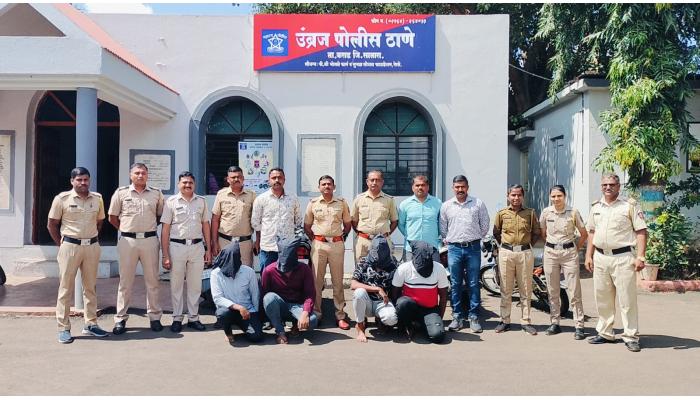 कोयत्याने हात तोडणारांना ठोकल्या बेड्या