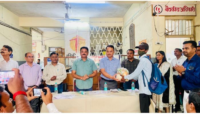 सिव्हिल हॉस्पिटल येथे क्षयरोग मोहिमेचे उद्घाटन