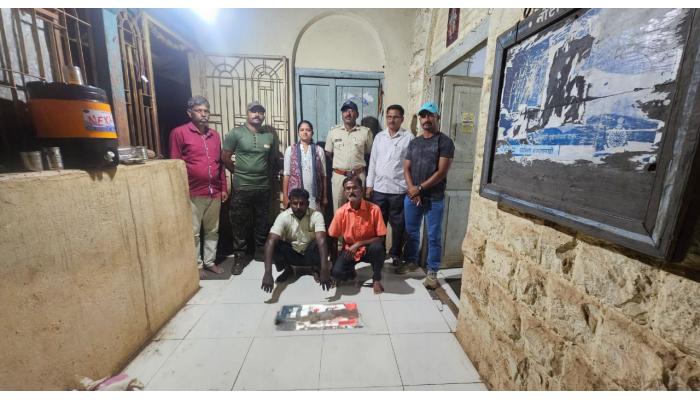 घोरपडीच्या शिकार प्रकरणी दोनजण ताब्यात