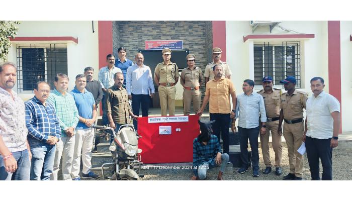 मसूरमध्ये एकाकडून गावठी पिस्टल जप्त