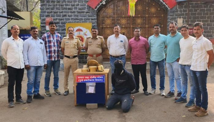 शाहूनगरमधील घरफोडीची उकल