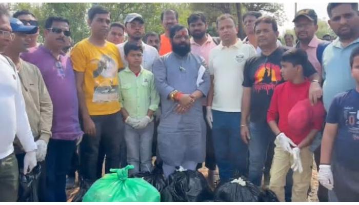 मंत्री भरत गोगावले यांचा गड, किल्ला स्वच्छता मोहिमेस पाठिंबा