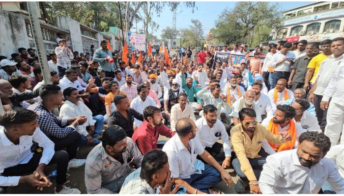 सातारा शहरात गोसावी समाजाचा आक्रोश मोर्चा