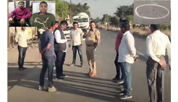 कोंडवे परिसरात युवकांवर गोळीबार