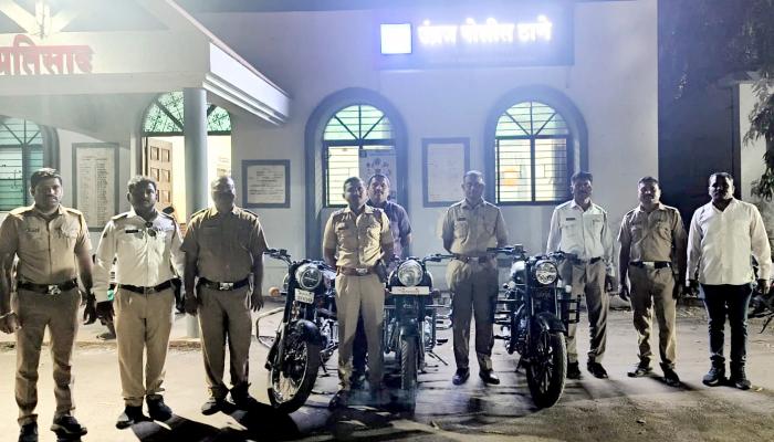 बुलेटस्वारांचे नियमबाह्य फटाके आता बंद