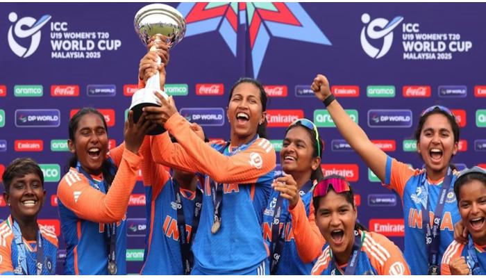 भारताच्या लेकींनी सलग दुसऱ्यांदा जिंकला १९ वर्षांखालील विश्वचषक