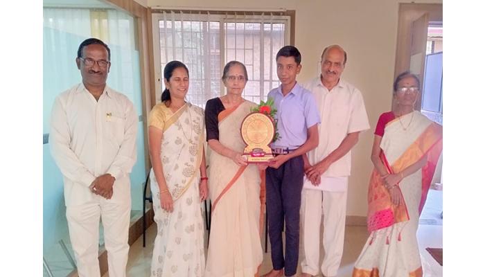 राज्यस्तरीय विज्ञान प्रदर्शनात अनंतचे उत्तुंग यश
