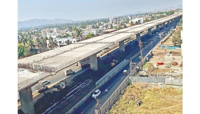 मलकापूर उड्डाणपुलाचे काम गतीने सुरू