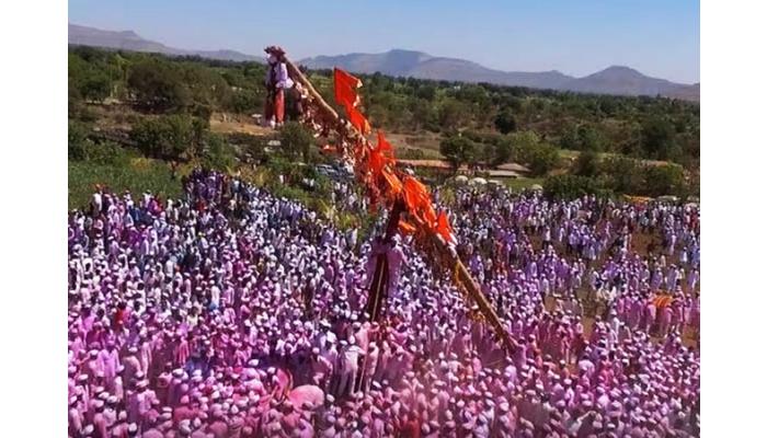 वाई तालुक्यातील बावधनच्या बगाड यात्रेला सुरुवात