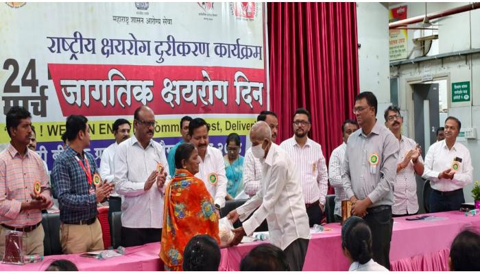 स्व. क्रांतिसिंह नाना पाटील सर्वसाधारण रुग्णालयात जागतिक क्षयरोग दिन साजरा
