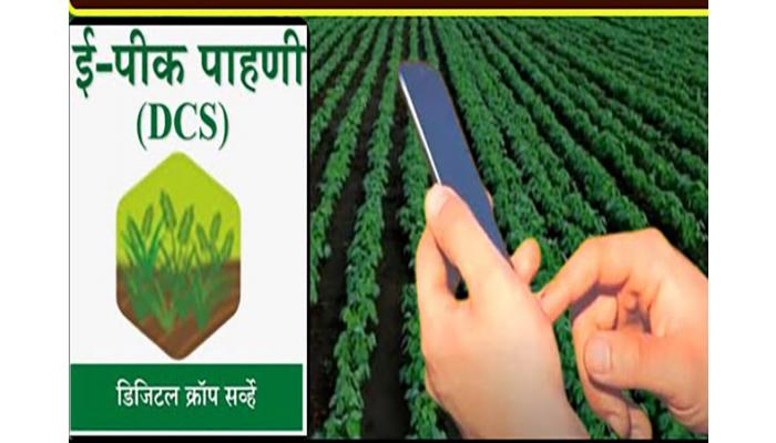 डिजीटल क्रॉप सर्वे मोबाईल ॲपद्वारे शेतकऱ्यांनी पिक नोंदणी करण्याचे आवाहन