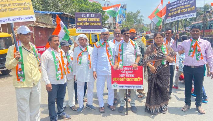 सोनिया व राहुल गांधी यांच्यावरील ईडीची कारवाई राजकीय सुडबुद्धीने : नरेश देसाई
