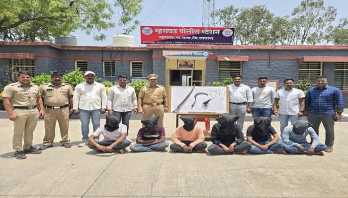 म्हसवड पोलिसांची थरारक कामगिरी