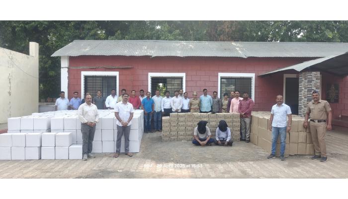 सातारा स्थानिक गुन्हे शाखेसह उत्पादन शुल्क ची धडाकेबाज संयुक्त कारवाई