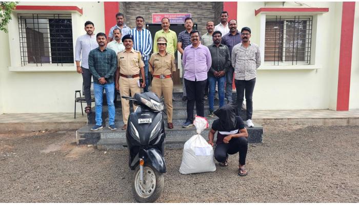 अवैधरित्या अंमली पदार्थाची वाहतूक केल्याप्रकरणी एकजण ताब्यात