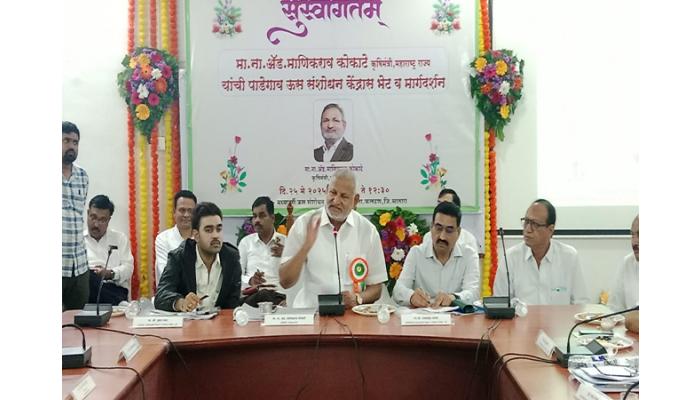 पाडेगाव येथील मध्यवर्ती ऊससंशोधन केंद्राच्या बळकटीकरणासाठी निधी उपलब्ध करून देणार : कृषिमंत्री ॲड. माणिकराव कोकाटे