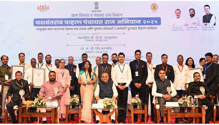 ग्रामीण महाराष्ट्राच्या विकासात स्थानिक स्वराज्य संस्थाचे योगदान महत्त्वपूर्ण : राज्यपाल सी.पी.राधाकृष्णन