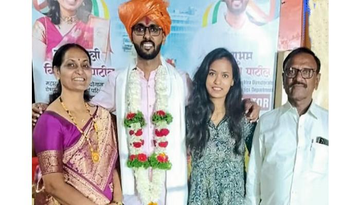 मंद्रुळकोळ्यातील युवकाची पोलिस उपनिरीक्षक पदाला गवसणी