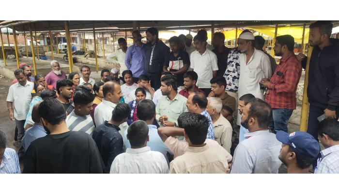 सातारा शहरातील विक्रेत्यांसाठी नव्या पर्यायी जागेची पाहणी