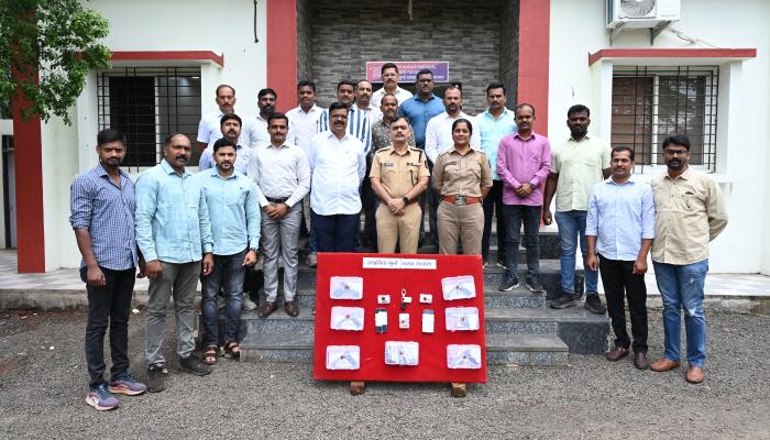 तडीपार गुंडांकडून अवैध शस्त्रसाठा हस्तगत; स्थानिक गुन्हे शाखेची कारवाई