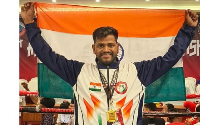 आशियाई मिक्स बॉक्सिंग स्पर्धेत सागर शेलारची नेपाळमध्ये सुवर्ण पदकाला गवसणी