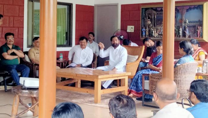 नवीन महाबळेश्वर गिरिस्थान क्षेत्र विकास आराखड्याचा उपमुख्यमंत्री एकनाथ शिंदे यांनी घेतला आढावा