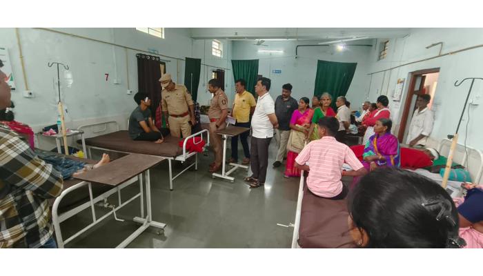 ढेबेवाडी येथील बस अपघातातील जखमींवर पालकमंत्री शंभूराज देसाई यांच्या निर्देशानुसार तात्काळ उपचार