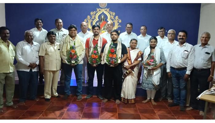 फलटण येथे गुणवंत यशस्वी विद्यार्थ्यांचा भारतीय बौद्ध महासभा तर्फे भव्य सत्कार