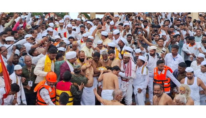 संतश्रेष्ठ श्री ज्ञानेश्वर माऊलींच्या पालखीचे जिल्ह्यात भक्तीमय वातावरणात आगमन