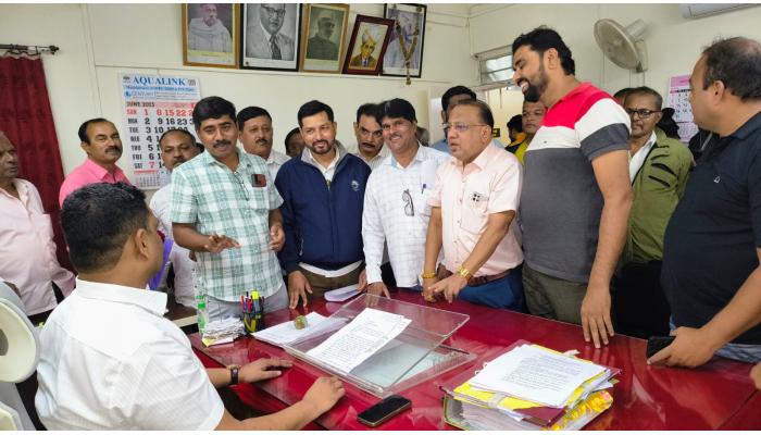 शाहूनगर मधील नागरिकांचा महाराष्ट्र जीवन प्राधिकरणावर मोर्चा