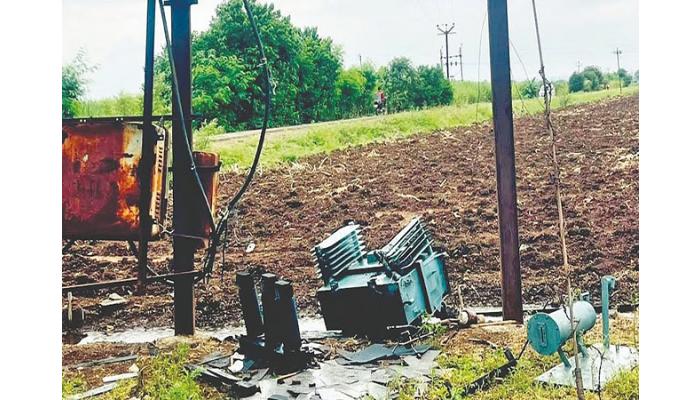 साखरवाडी येथून ट्रान्स्फॉर्मरची चोरी