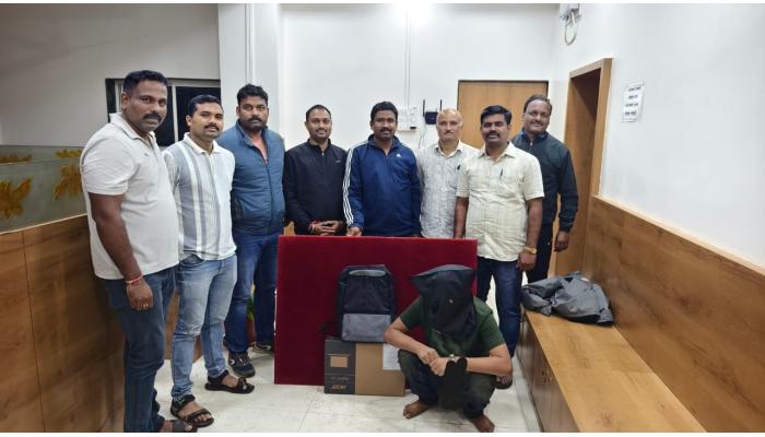 एटीएम कार्ड ची अदलाबदल करून वृद्धांना फसवणारा भामटा जेरबंद