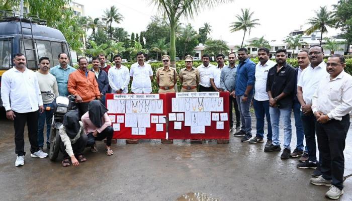 जिल्ह्यात घरफोडी करणारी टोळी स्थानिक गुन्हे शाखेकडून जेरबंद