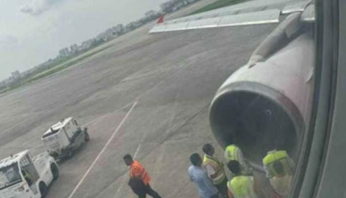 पुणे विमानतळावर पुणे-भुवनेश्वर विमानाला पक्षी धडकल्यामुळे उड्डाण रद्द