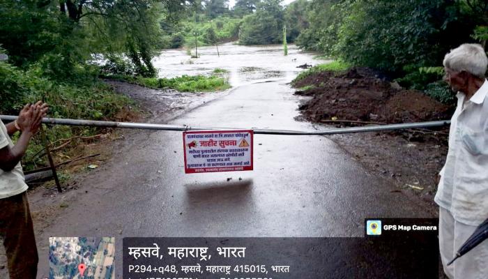 मुसळधार पावसाने सातारा जिल्ह्याला झोडपले