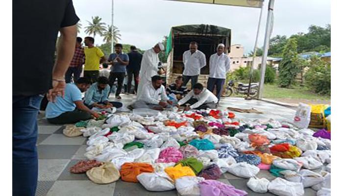 गुरसाळेतून मराठा आंदोलकांसाठी पाच हजार भाकरी