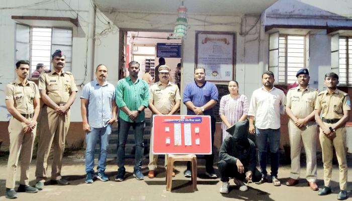 नातेवाईकाच्याच घरात चोरी करणारा आरोपी जेरबंद