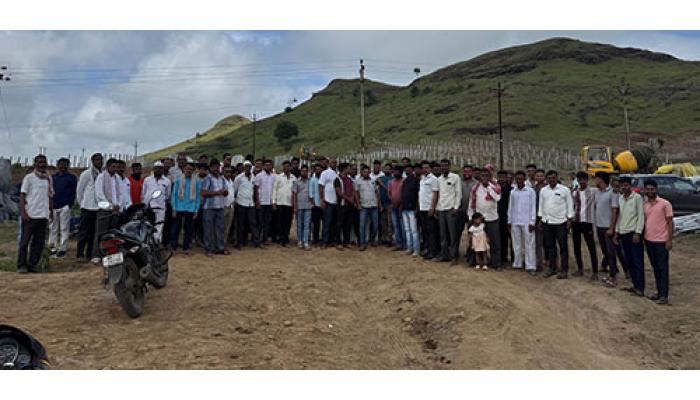 महादेवाच्या डोंगरावरील सौरऊर्जा प्रकल्पाचे काम बंद पाडले