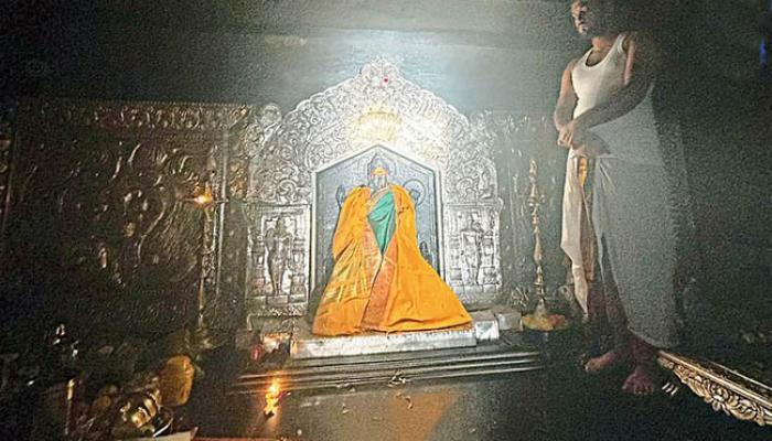 किरणोत्‍सवाने तेजाळली भुईंजची महालक्ष्‍मी