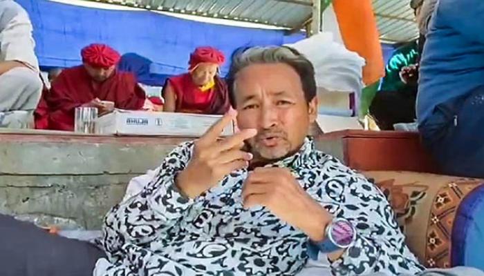 लडाखमधील हिंसेनंतर सोनम वांगचूक यांना लेह पोलिसांकडून अटक