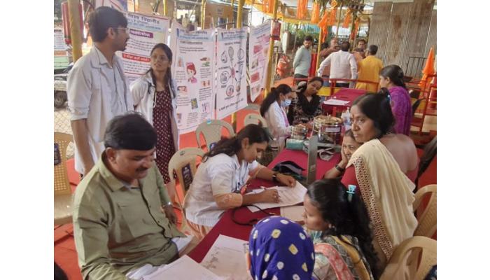 कर्करोग निदान शिबिरात शेकडो महिलांची मोफत तपासणी; सातारा शहर, तालुका, जिल्ह्यातूनही महिलांची उपस्थिती