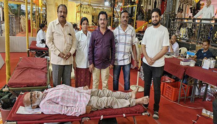 महा रक्तदान शिबिरात सातारकरांचा भव्य प्रतिसाद