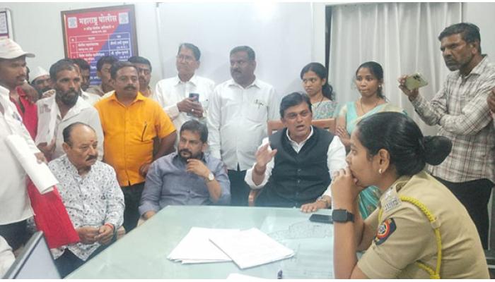 झुंडशाहीद्वारे दबाव आणणाऱ्यांना जशास तसे उत्तर; आमदार महेश शिंदे यांचा इशारा; विरोधकांच्या झुंडशाहीवर नोंदवला निषेध