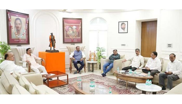 स्थानिक स्वराज्य निवडणुकांसाठी मेघदूतवर ठरली रणनीती; ना. शंभूराज देसाई यांच्या नेतृत्वाखाली महायुतीचा रणनाद