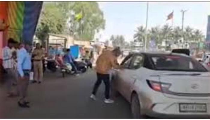 सातारा पोलीस ॲक्शन मोडवर ; निवडणुकीच्या पार्श्वभूमीवर साताऱ्यात खासगी वाहनांची तपासणी