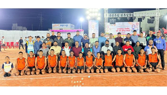 राज्यस्तरीय खो-खो स्पर्धेत खंडाळा संघ प्रथम; संघातील तिघांची राष्ट्रीय स्पर्धेसाठी निवड