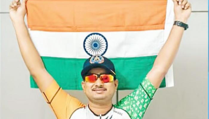 पांगरी येथील अजय दडस यांचे आयर्नमॅन स्पर्धेत यश